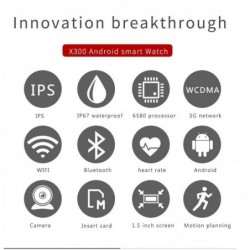 X300 H1 round screen smart...