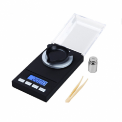weighing electronic balance...